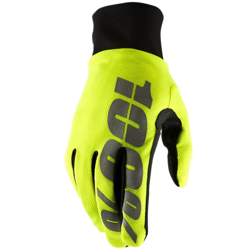 Motokross-kindad 100% HYDROMATIC neoonkollane