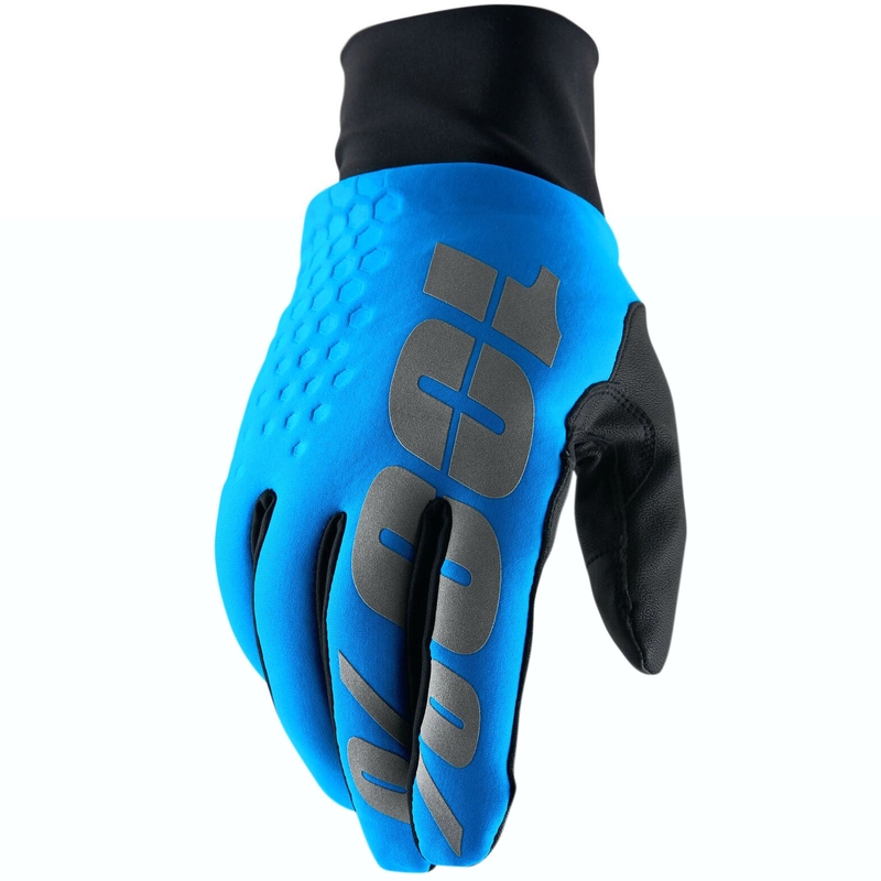 Motokross-kindad 100% HYDROMATIC BRISKER sinine