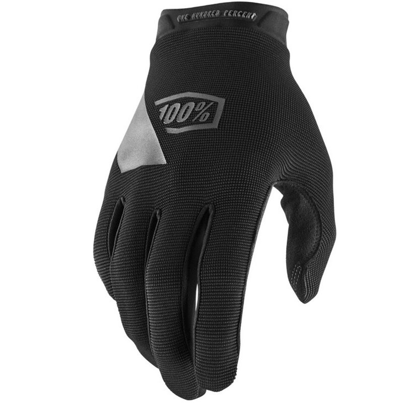 Motokross-kindad 100% RIDECAMP mustad