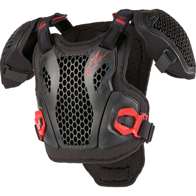 Alpinestars Bionic Action Noorte rindkere must ja punane