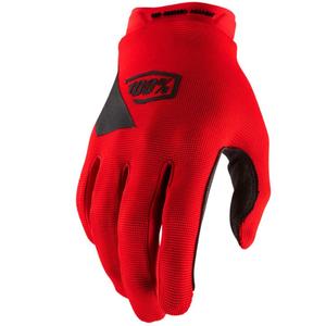 Motokross-kindad 100% RIDECAMP punane