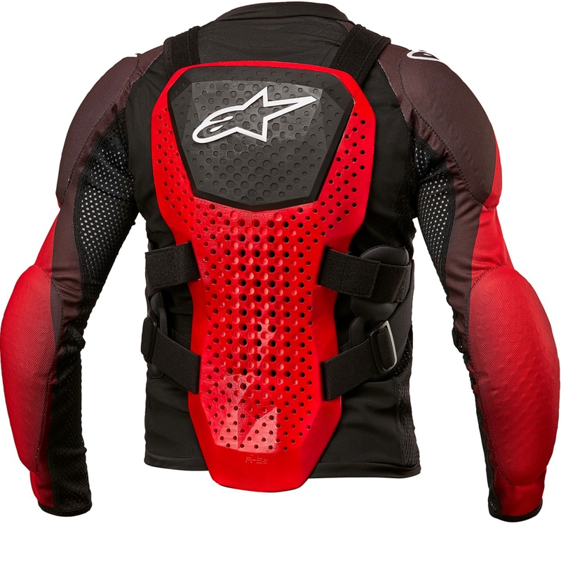 Alpinestars Bionic Tech Noorte must, valge ja punane kehakaitse
