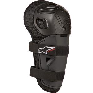 Alpinestars Bionic Kickstart põlvekaitsmed lastele mustad ja punased