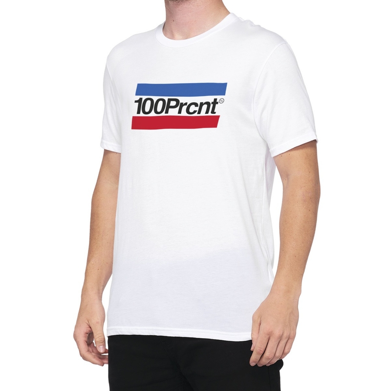 T-särk 100% - USA ALIBI valge