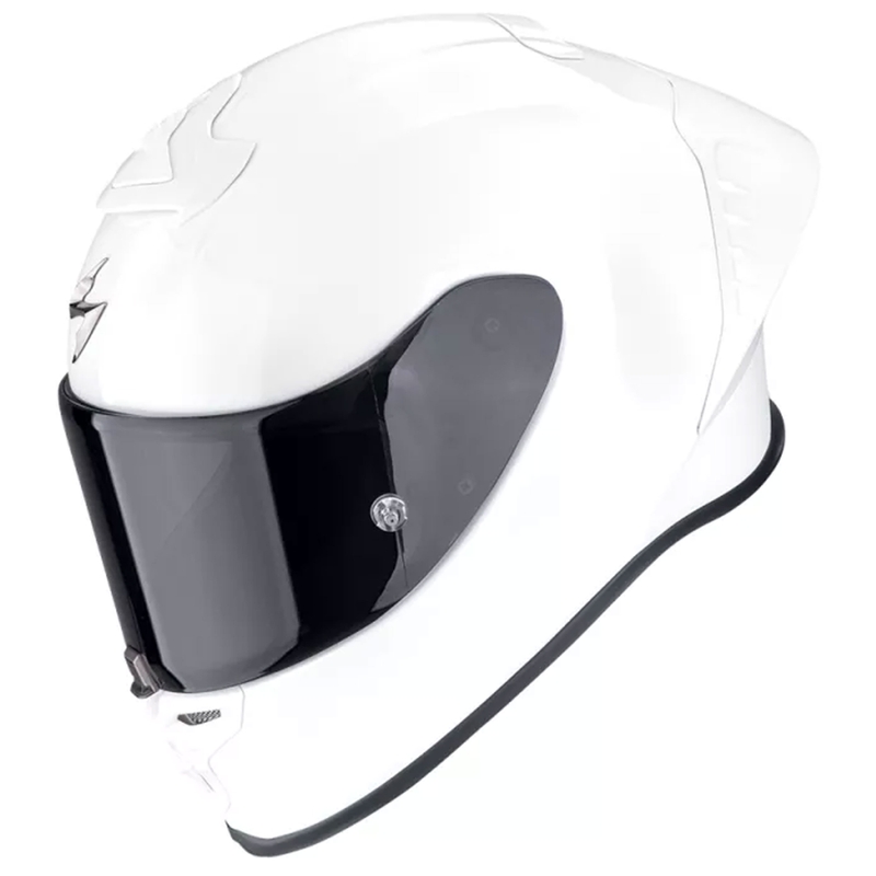 Integreeritud mootorratta kiiver Scorpion EXO-R1 EVO II AIR pärlvalge