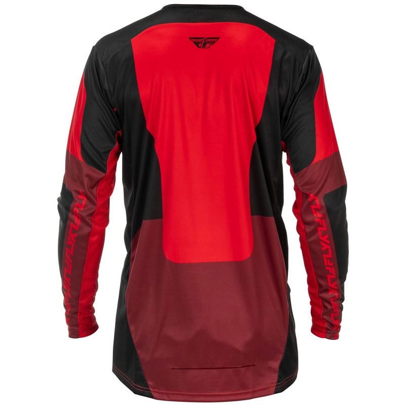 Motokrossitrikoo FLY Racing Lite must-punane II
