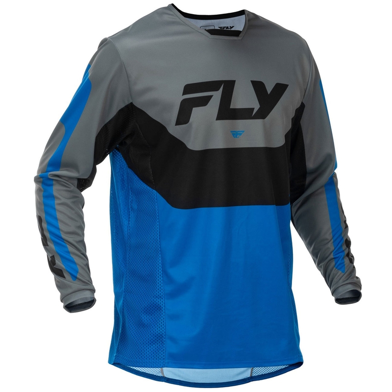Motokrossitrikoo FLY Racing Kinetic USA sinihall-must