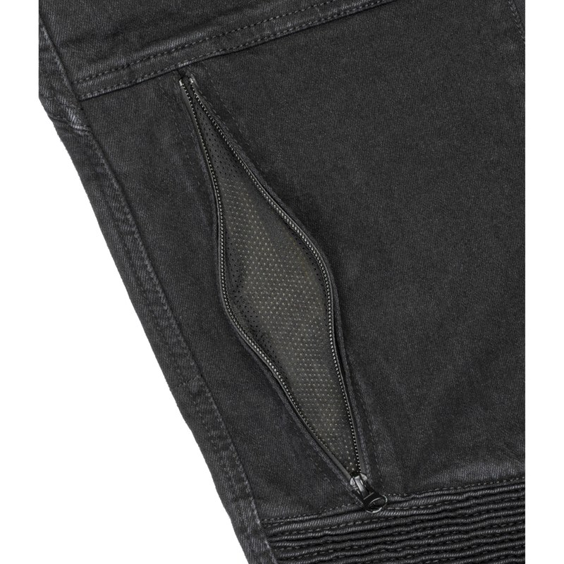 Naiste mootorratta teksad Ayrton 505 mustad