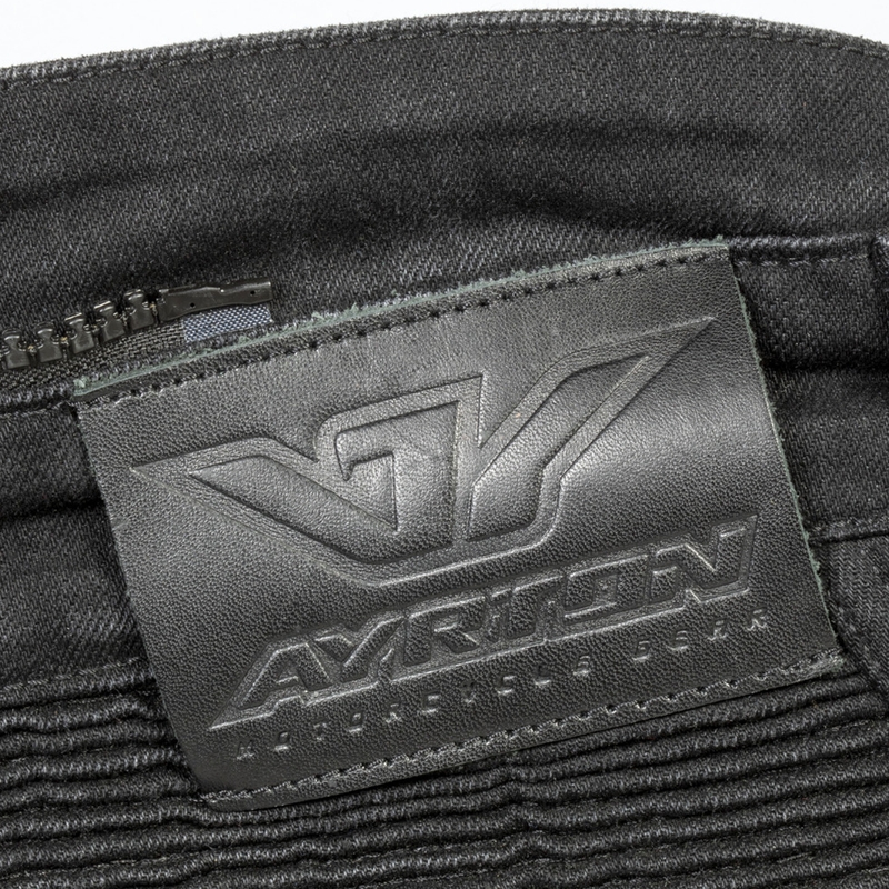 Naiste mootorratta teksad Ayrton 505 mustad
