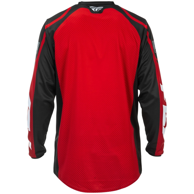 Motokrossitrikoo FLY Racing F-16 punane-must-valge