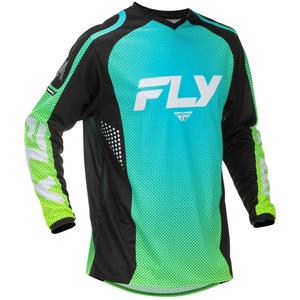 Motokrossitrikoo FLY Racing F-16 sini-must-valge