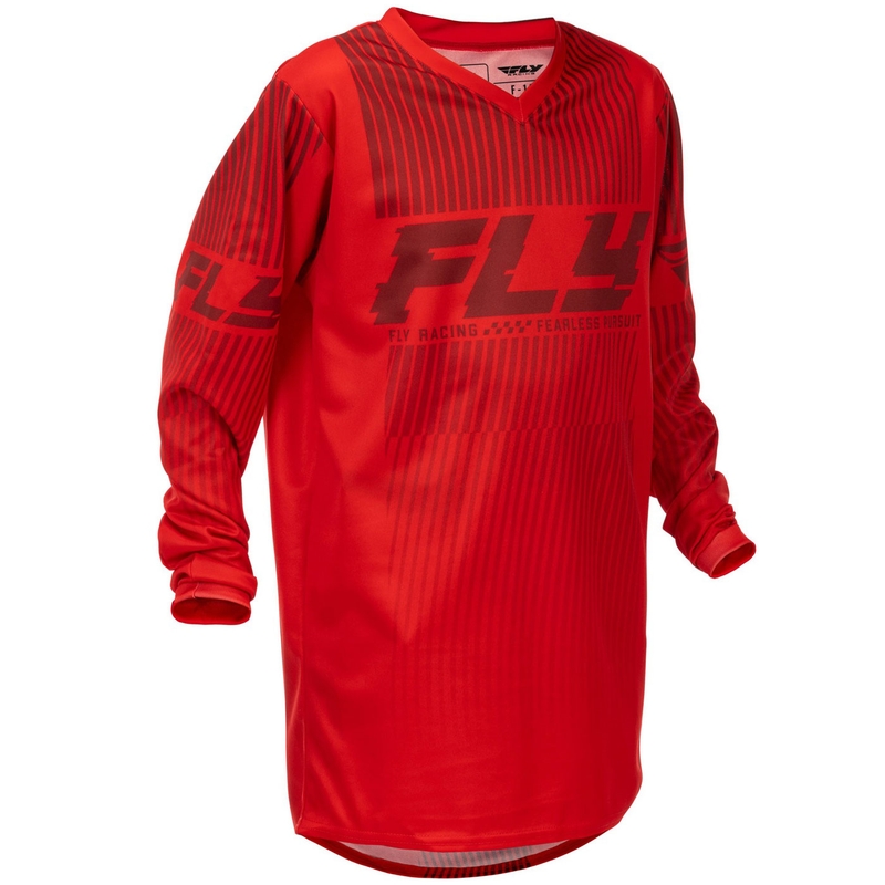 Laste motokrossitrikoo FLY Racing F-16 punane
