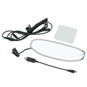 Elektriliselt soojendatav pleksiklaas LS2 mootorratta kiivritele läbipaistev