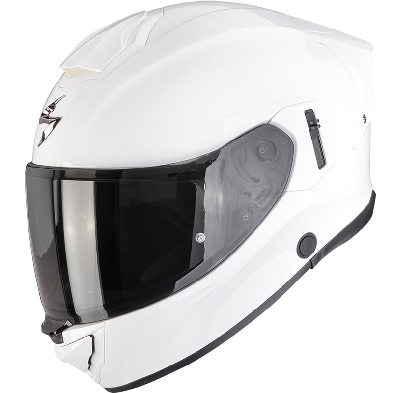 Integreeritud mootorratta kiiver Scorpion EXO-530 Air Solid valge