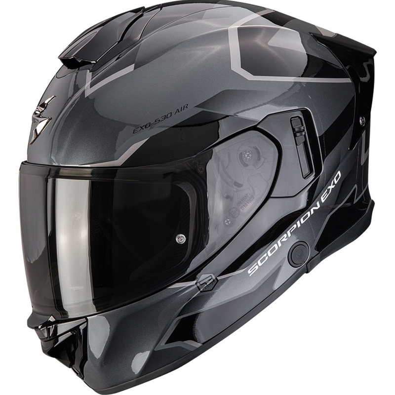 Scorpion EXO-530 Air Clip integreeritud mootorratta kiiver hõbemust