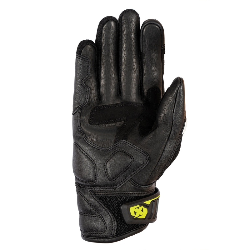 Mootorrattakindad Oxford RP-4S 3.0 must-valge-kollane