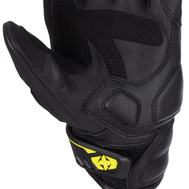 Mootorrattakindad Oxford RP-4S 3.0 must-valge-kollane