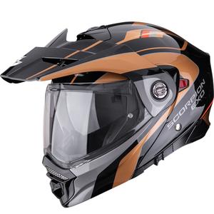 Enduro mootorratta kiiver Scorpion ADX-2 Kamps must-kupera