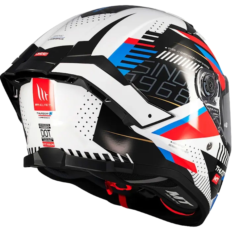 Täismaskiiver MT Thunder 4 SV Luminence sinine