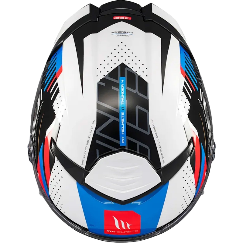 Täismaskiiver MT Thunder 4 SV Luminence sinine
