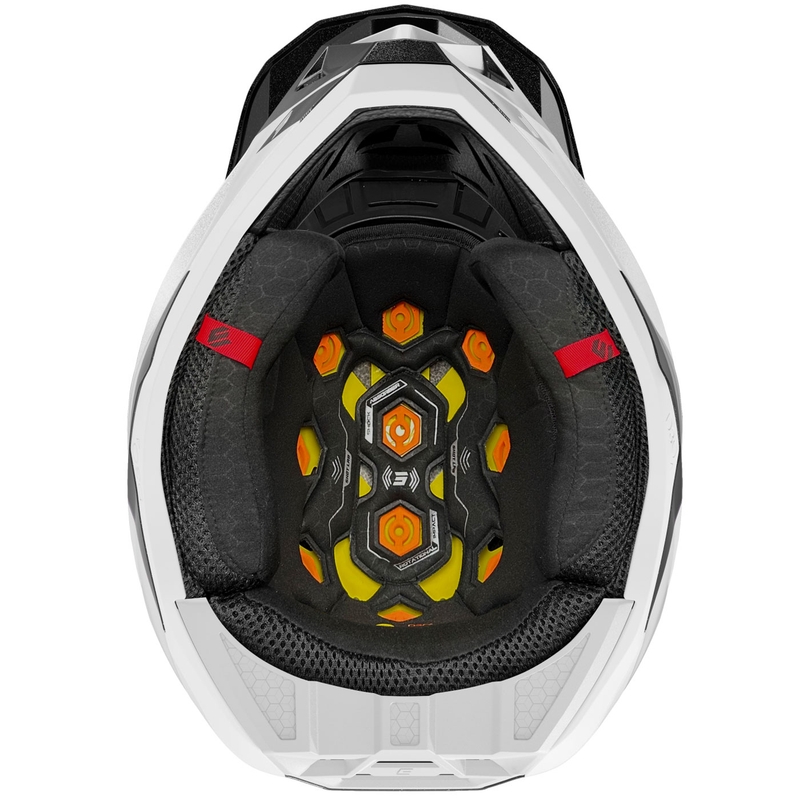 Motokrossi kiiver Shot Lite S10 hologrammiga pärlmutter