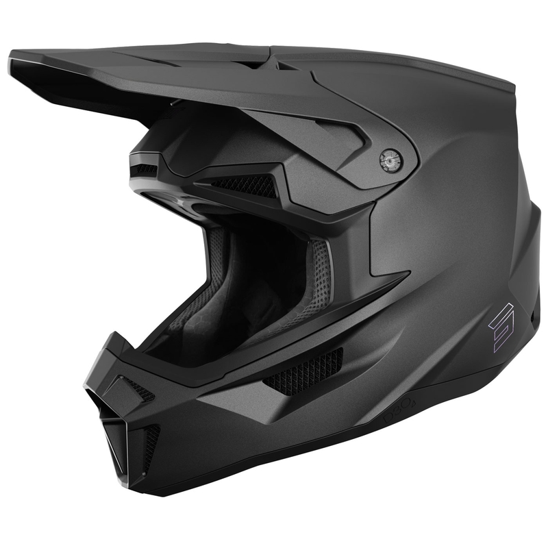 Motokrossi kiiver Shot Lite Solid matt must