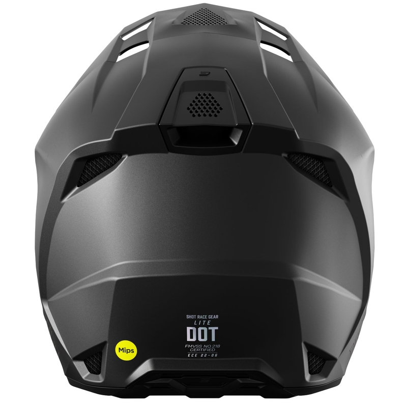 Motokrossi kiiver Shot Lite Solid matt must