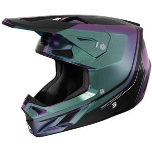 Motokross kiiver Shot Speed Fury läikiv kameleon