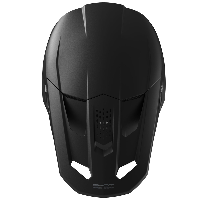 Motokross kiiver Shot Speed Solid matt must