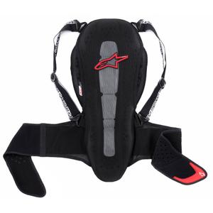 Alpinestars Nucleon KR-2 selgroo kaitse must-punane