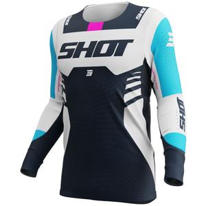 Motokrossitrikoo Shot Aerolite Sprint sinine