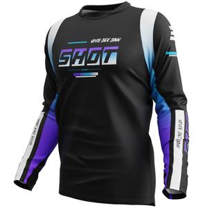 Motokross trikoo Shot Devo Block lilla