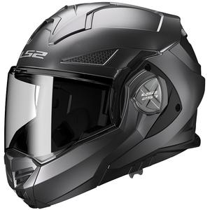 LS2 FF901 Advant X Solid titaanist matt flip-up mootorratta kiiver