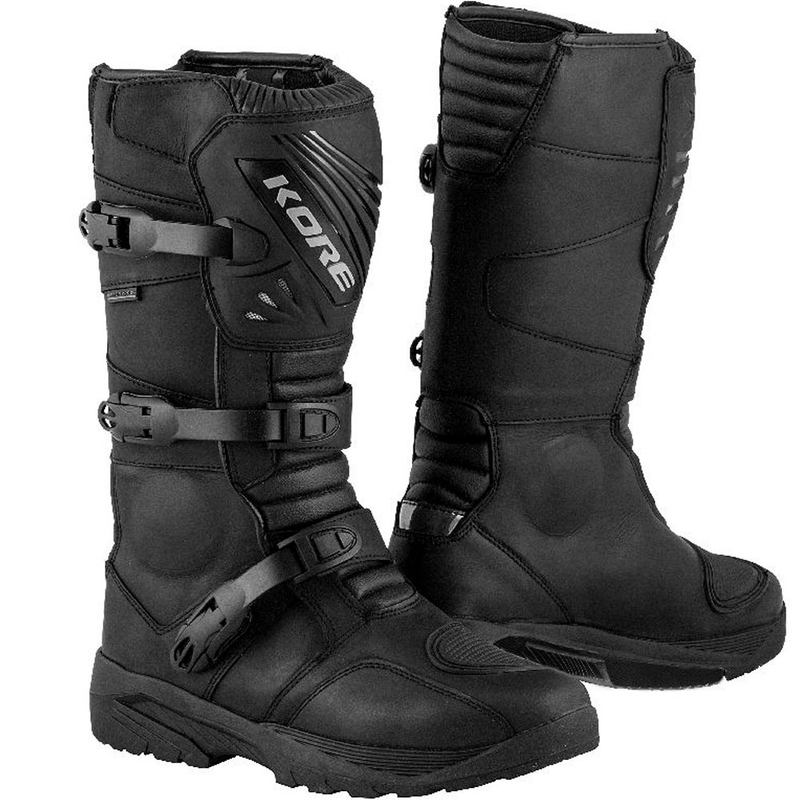 Kore Adventure Long 3.0 mootorratta saapad mustad
