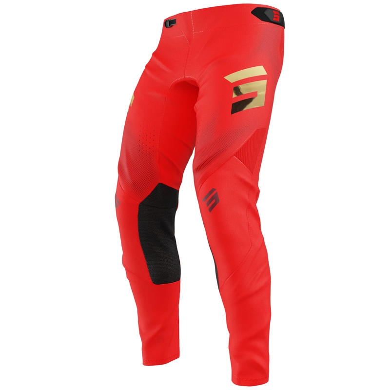 Motokross püksid Shot Aerolite Space Red