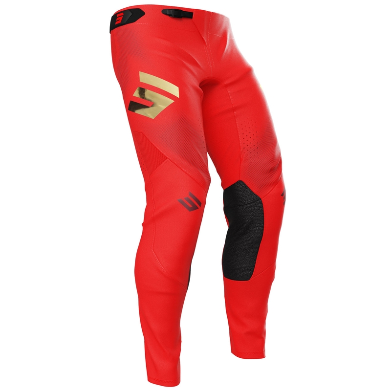 Motokross püksid Shot Aerolite Space Red