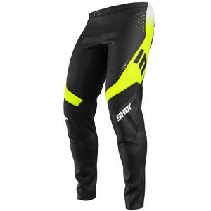Motokross püksid Shot Contact Ionyx fluo kollane