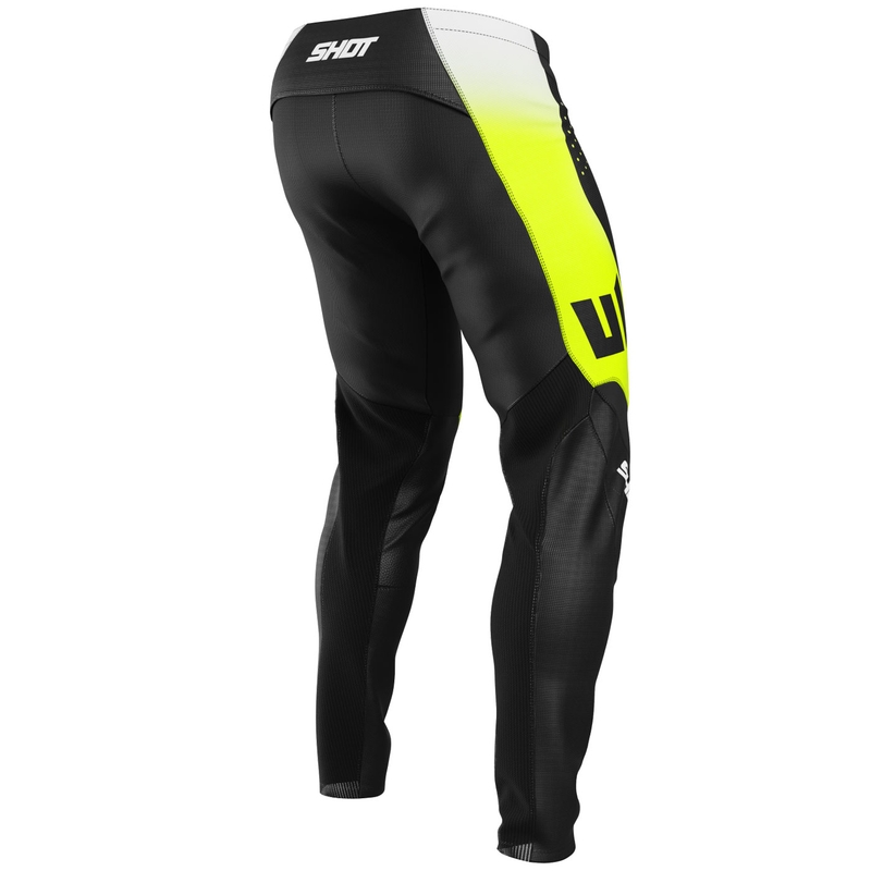 Motokross püksid Shot Contact Ionyx fluo kollane