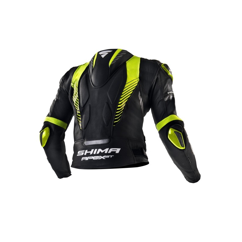 Bunda na motorku Shima Apex černo-fluo žlutá