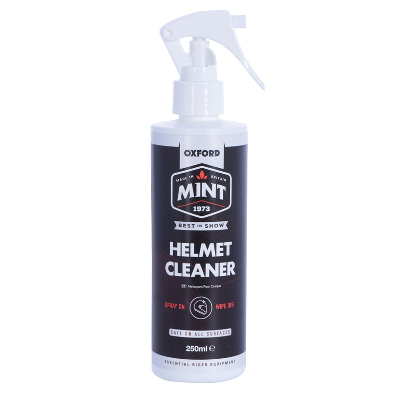 Kiivri ja pleksiklaasi puhastusvahend Oxford MINT 250 ml