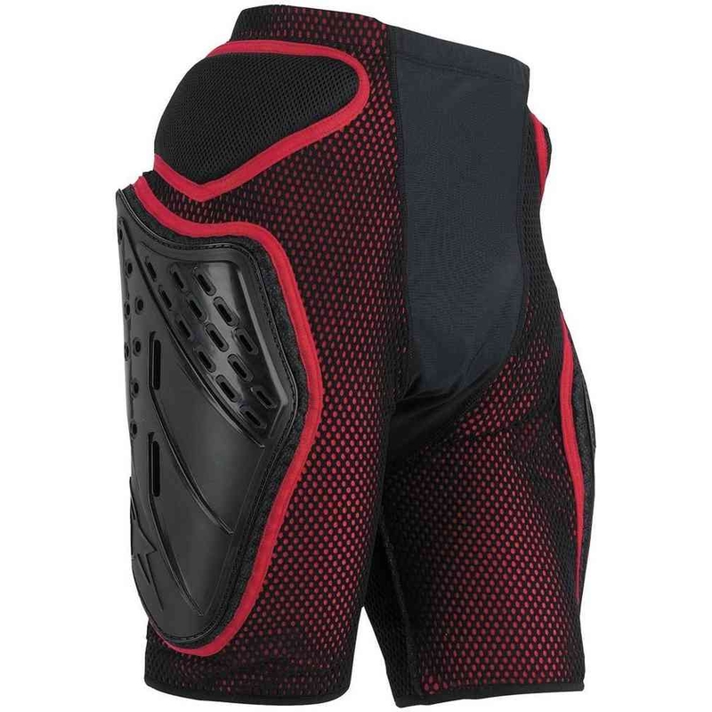 Šortky pod kalhoty Alpinestars Freeride černo-červené
