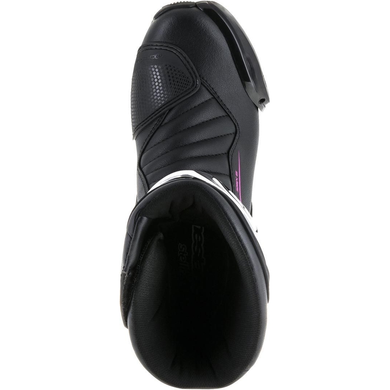 Alpinestars Stella S-MX 6 naiste mootorratta saapad mustad, lillad ja valged