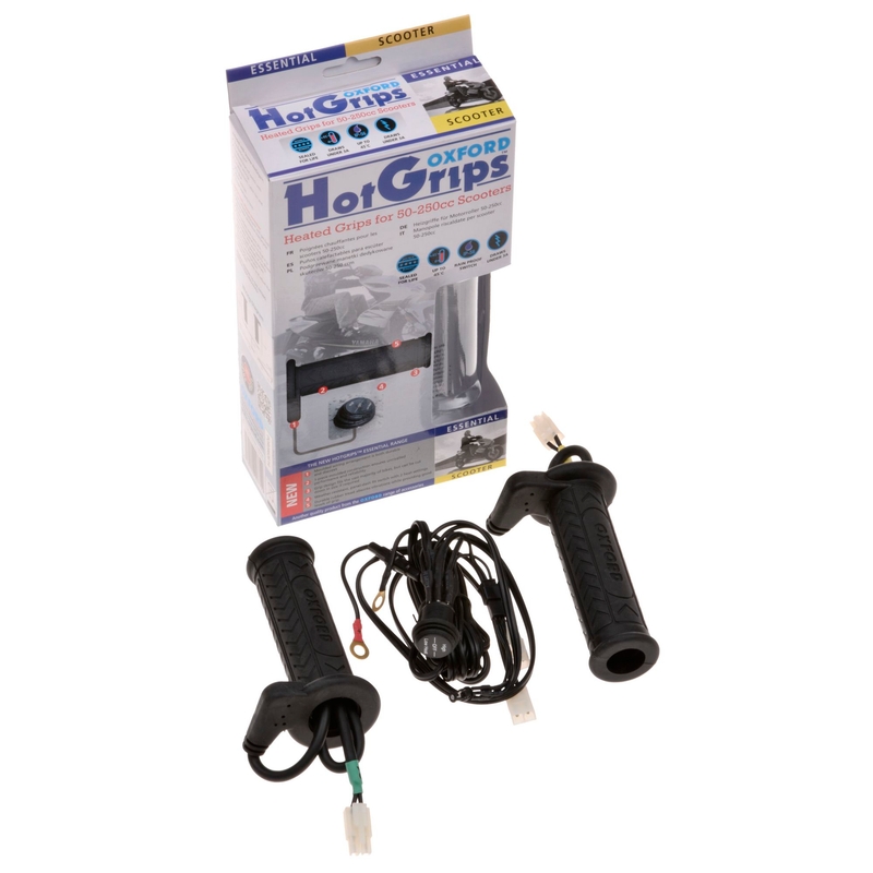 Oxford Hotgrips Essential Scooter soojendusega käepidemed
