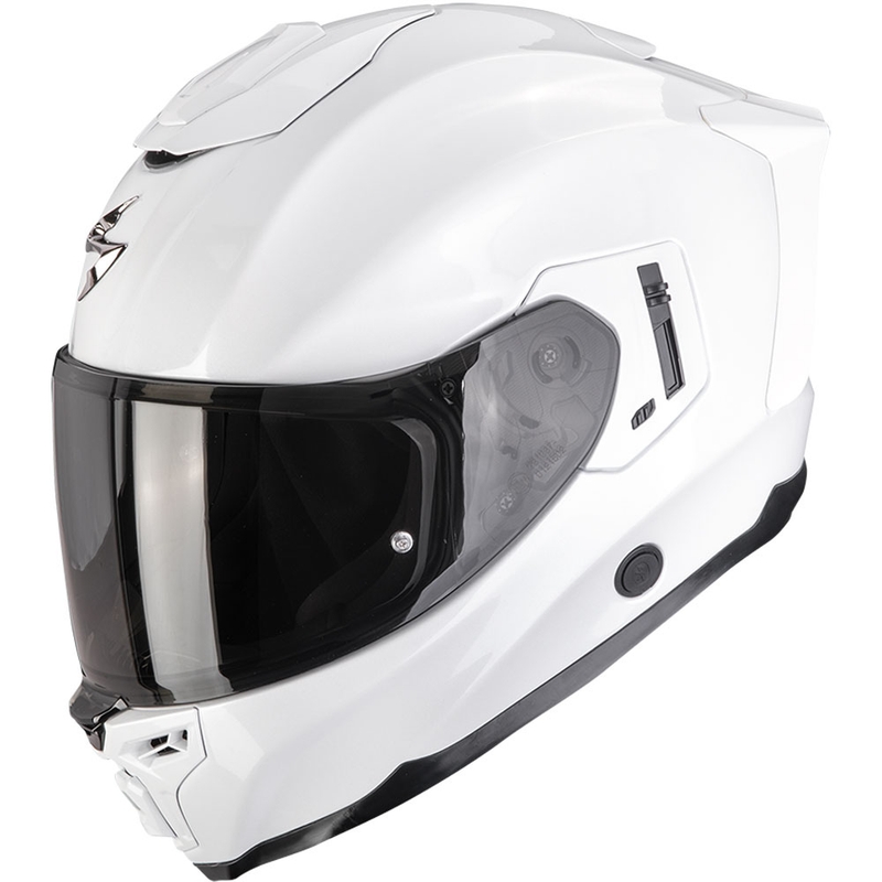 Integreeritud mootorratta kiiver Scorpion EXO-1500 Air Solid pärlvalge