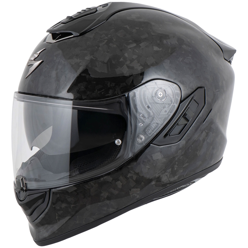 Integreeritud mootorratta kiiver Scorpion EXO-1400 EVO II CARBON AIR Onyx allahindlus