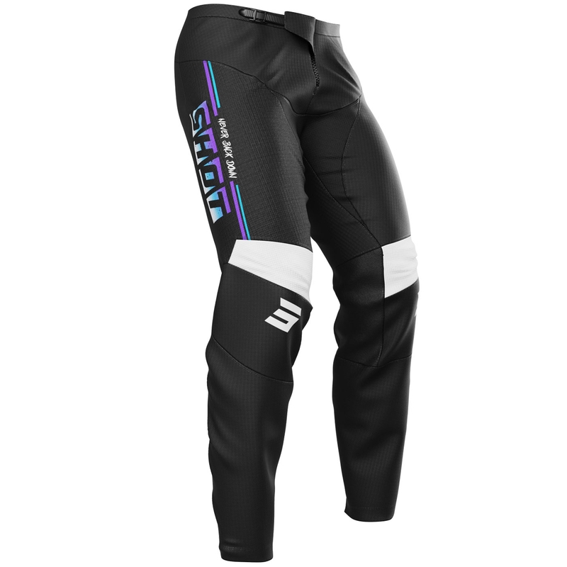 Motokross püksid Shot Devo Block lilla