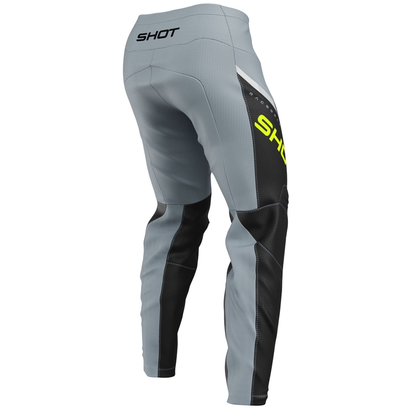 Motokrossi püksid Shot Devo Daytona fluo kollane
