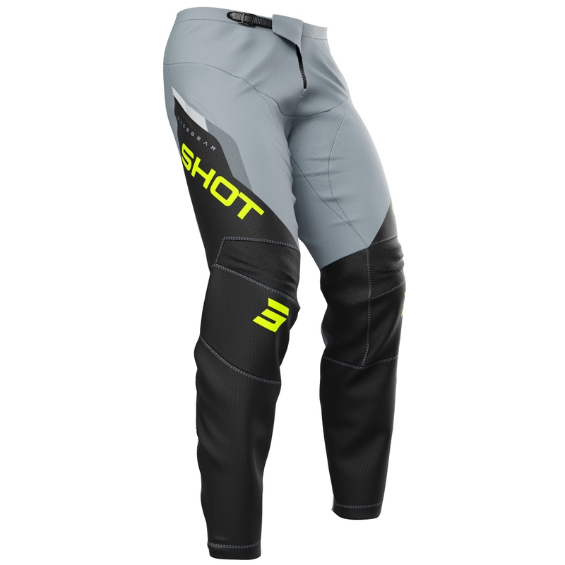 Motokrossi püksid Shot Devo Daytona fluo kollane