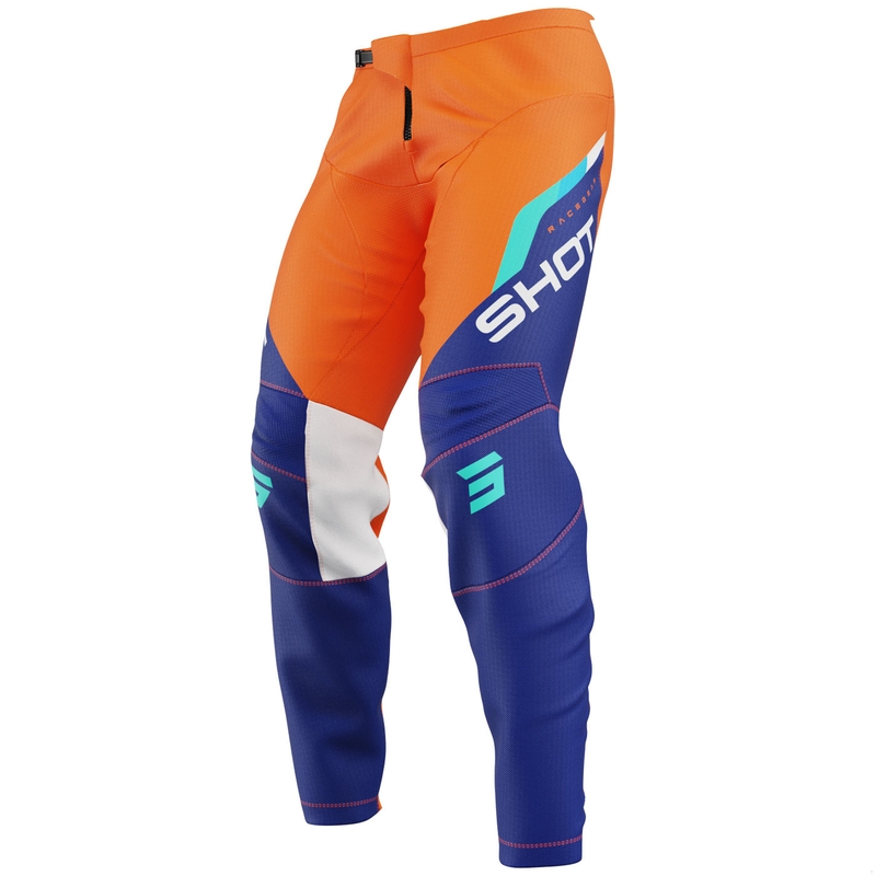 Motokrossi püksid Shot Devo Daytona oranž