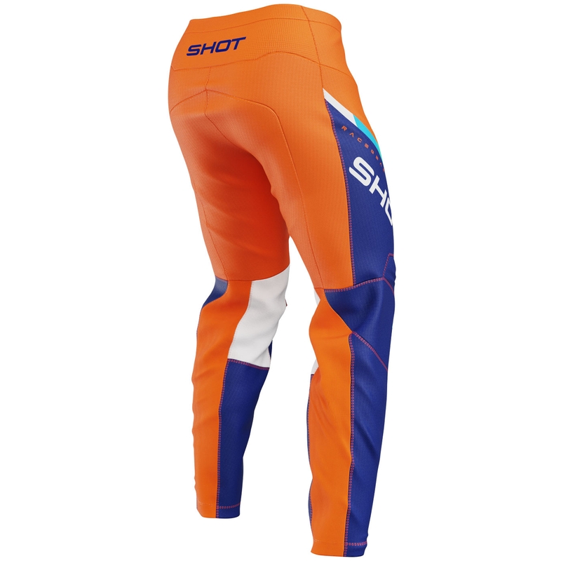 Motokrossi püksid Shot Devo Daytona oranž